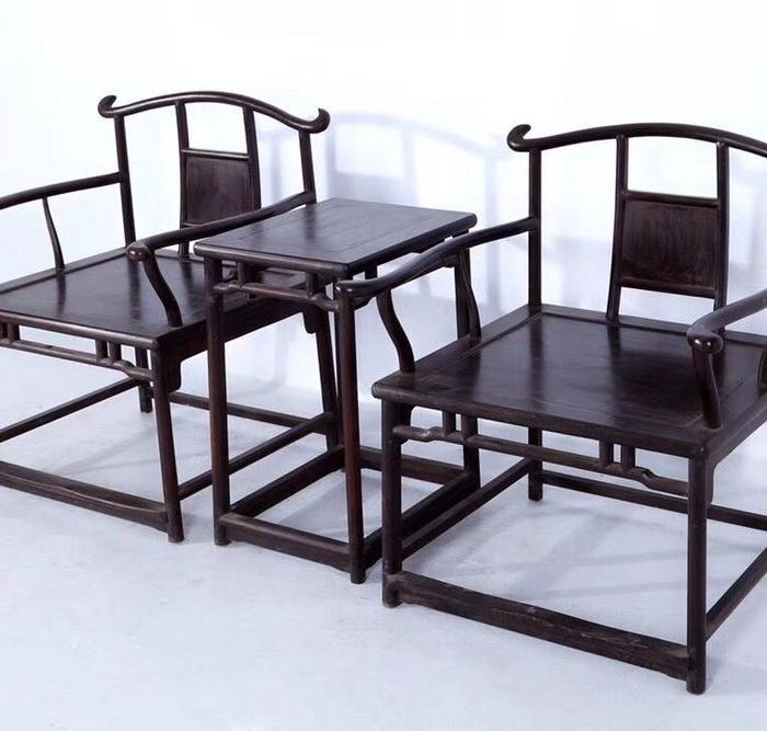 紫檀四出头*禅椅