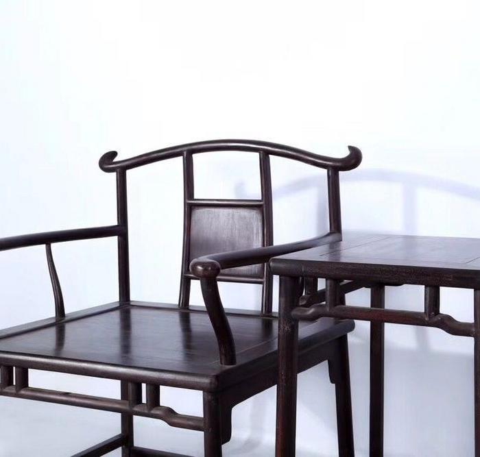 紫檀四出头*禅椅