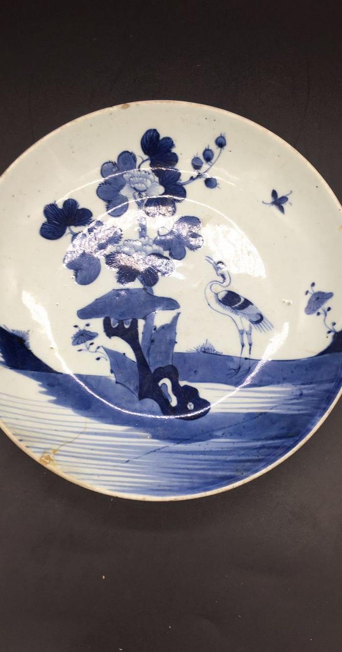 清代康熙青花大盘