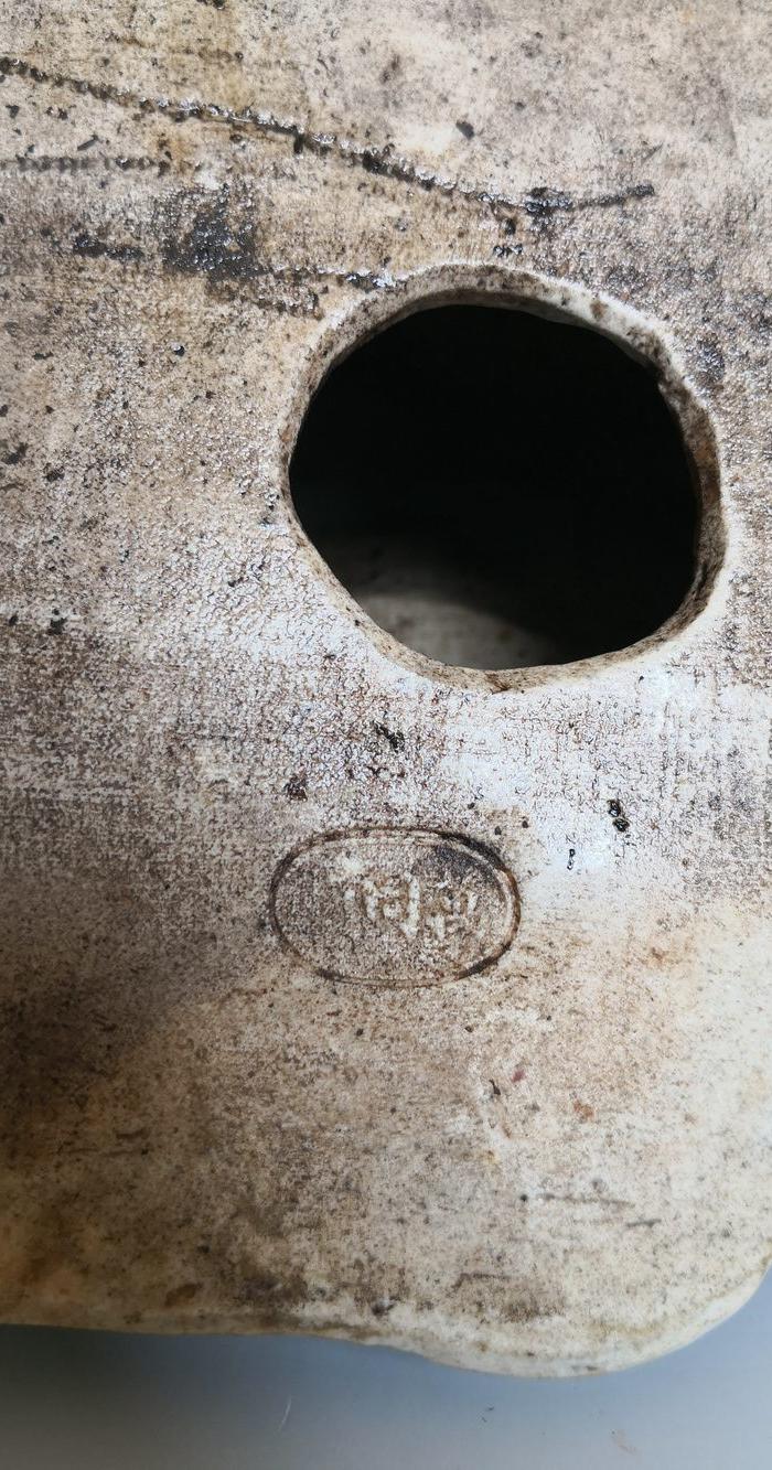 传世古董古瓷晚清民国粉彩瓷万同顺弥勒佛大肚佛笑口常开瓷塑摆件