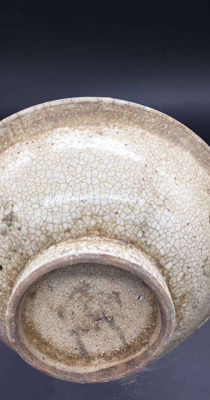 清代哥釉大海碗