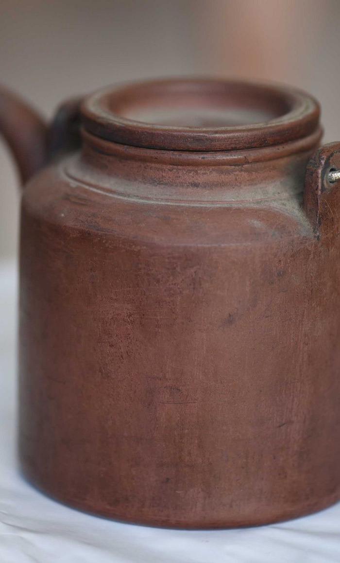 民国宜兴紫砂三号直形壶