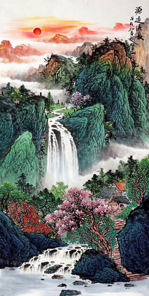 赵焕平 183 四尺山水