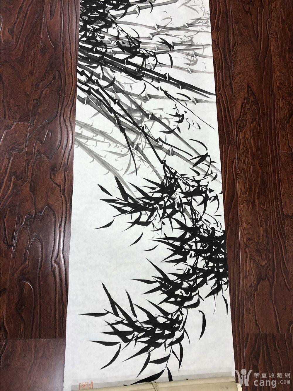 喜禅大师墨竹长卷