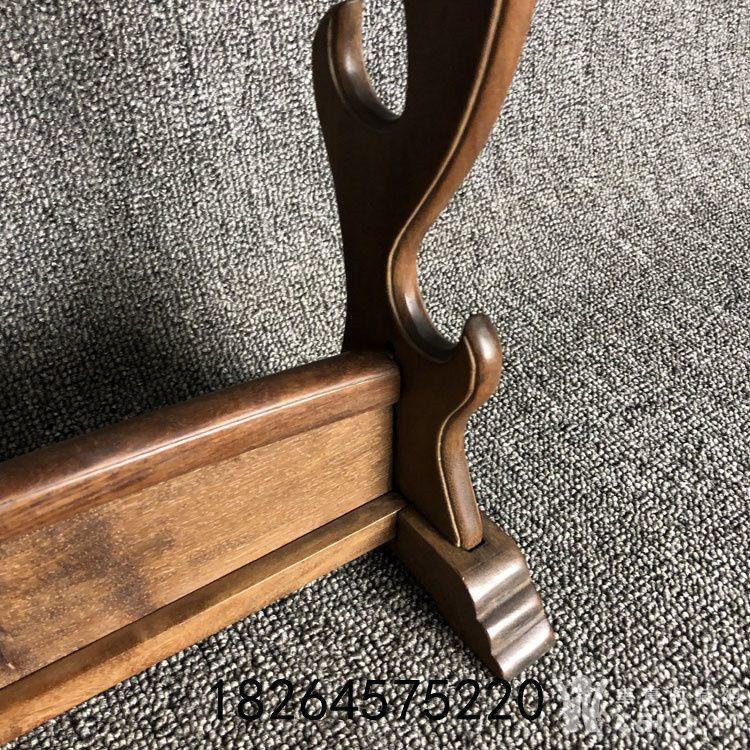 清代黄花梨家具兵器架刀架老海南黄花梨文具架老古董明清家具古玩