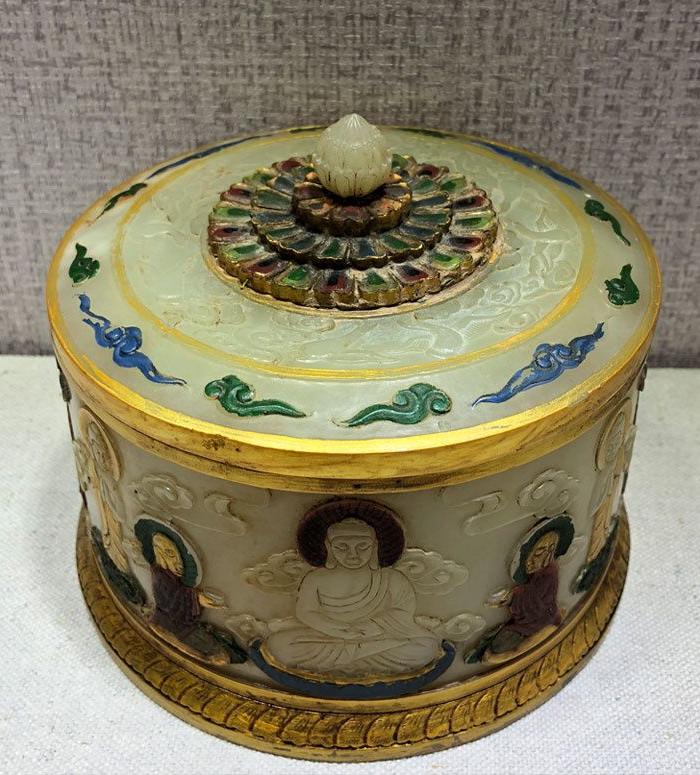 舍利盒_舍利盒价格_买卖_交易_行情_拍卖_舍利盒图片_高古_华夏古玩城