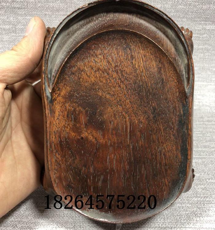 灵龟砚台老物件老黄花梨砚台古董老木器老木雕_华夏古玩城_华夏收藏网