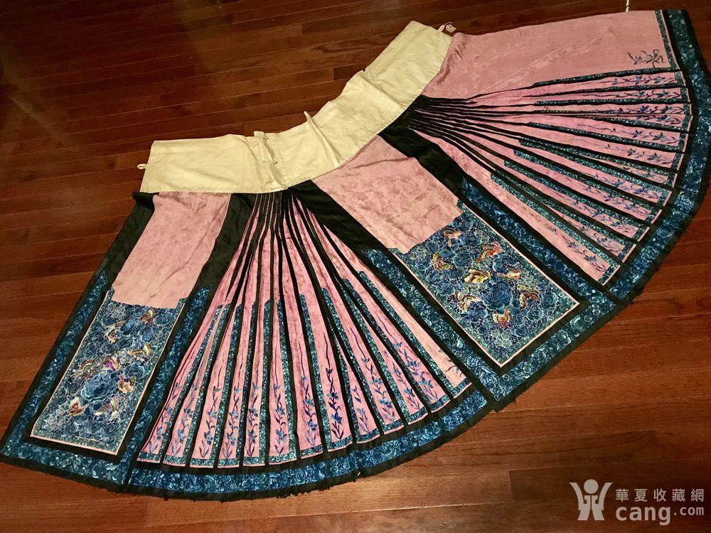 清代刺绣马面裙