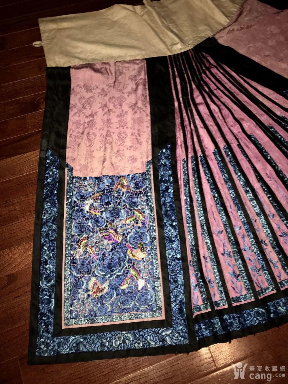 清代刺绣马面裙