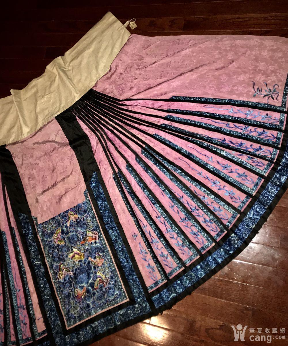 清代刺绣马面裙