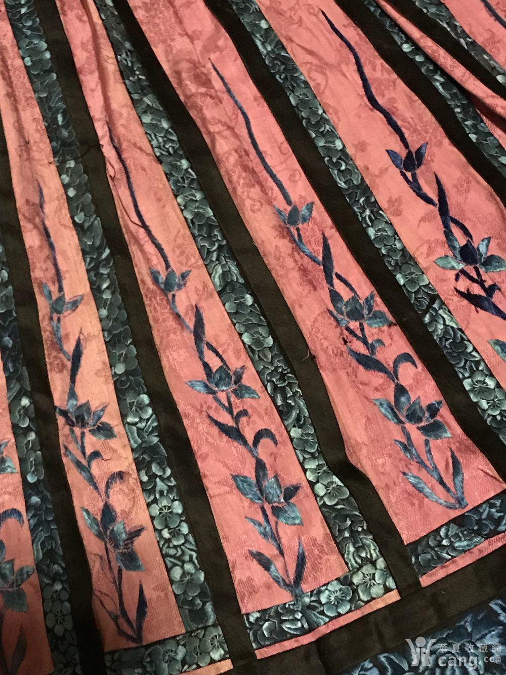 清代刺绣马面裙