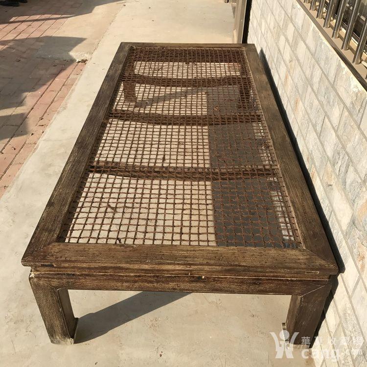 清代传世黄花梨软面木塌床老家具明清黄花梨精品床