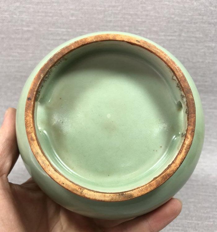 *官窑龙泉窑贯耳瓶赏瓶*瓷器官窑龙泉瓷瓶