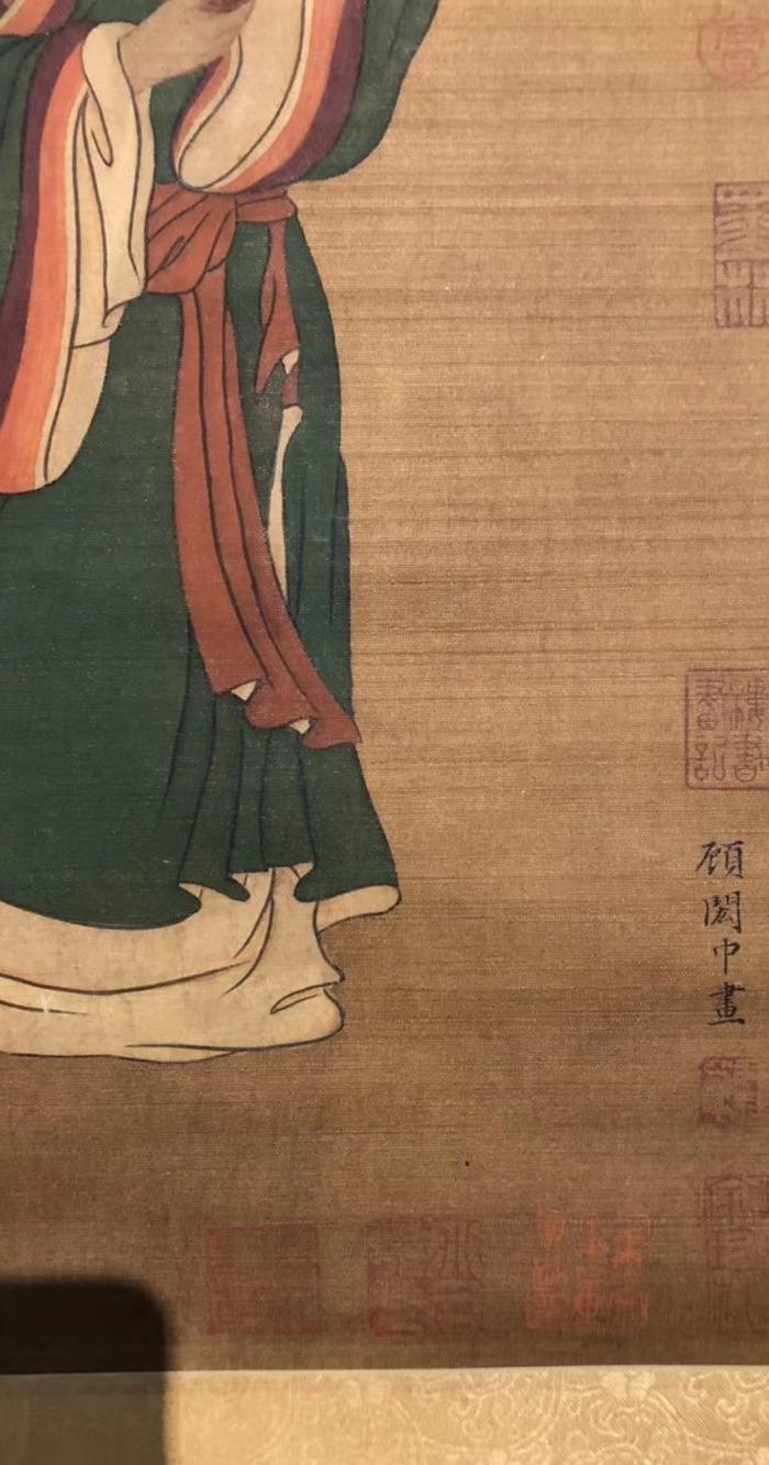 顾闳中江南人 *十国南唐人物画家