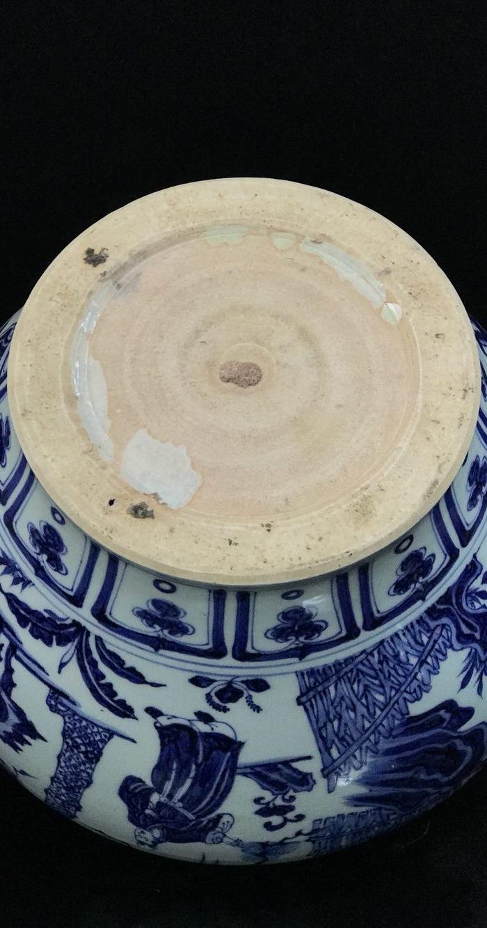 元青花三顾茅庐人物故事罐29 35