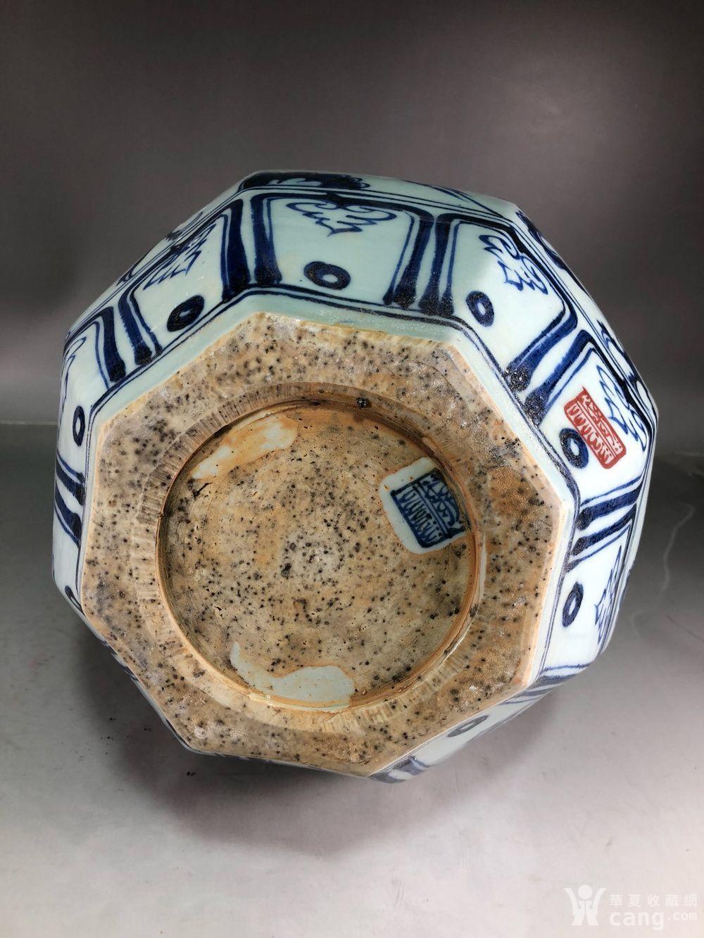 元代博陵第青花鱼藻纹葫芦瓶