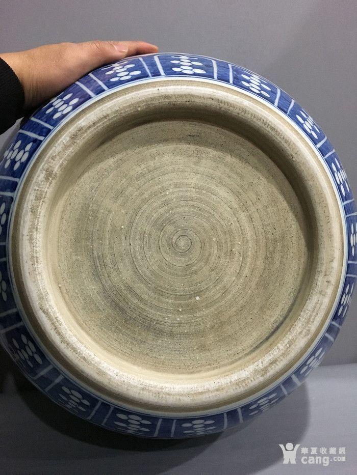 华夏古玩城 瓷器 明清 > 青花画缸 康熙  年代:清早期 艺术类别:青花