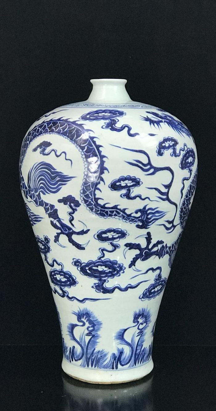 元青花龙纹梅瓶42 26