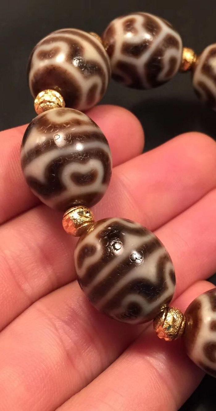 高油润达洛天珠多宝手链