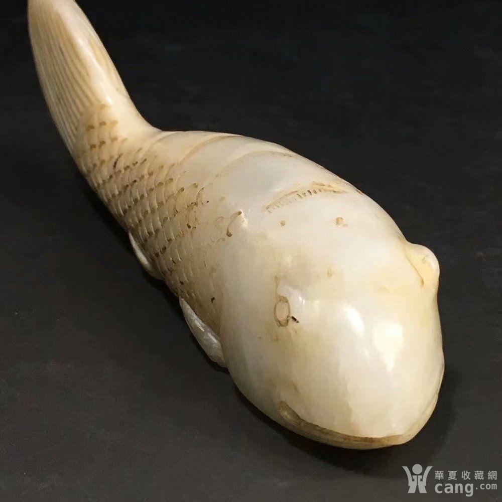 战汉鱼形手把件