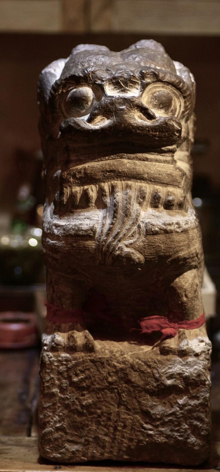 明清关中道中堂狮