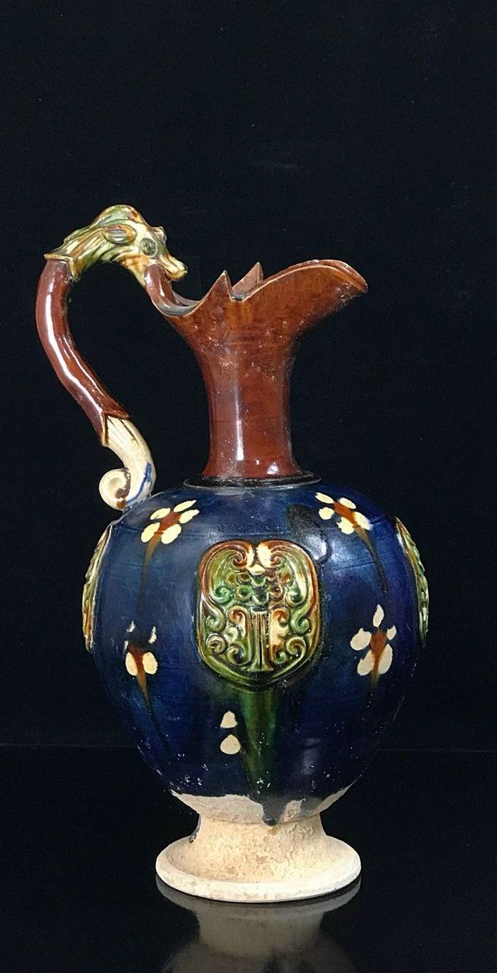 t三彩龙首执壶33 18_华夏古玩城_华夏收藏网