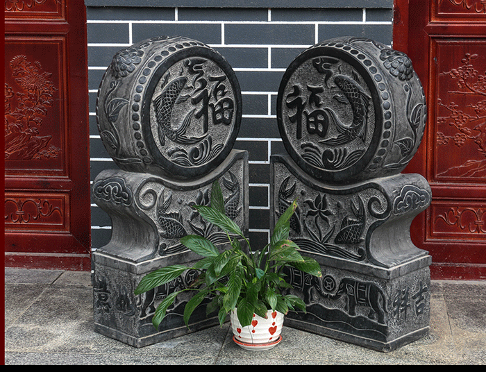 门墩特价石鼓石墩仿古石雕门墩青石抱鼓石麒麟貔貅石狮子门鼓镇宅