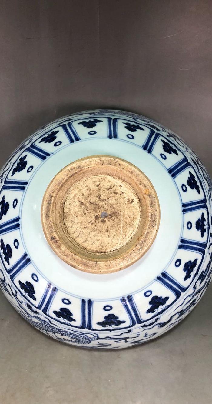 元代青花龙的碗_华夏古玩城_华夏收藏网