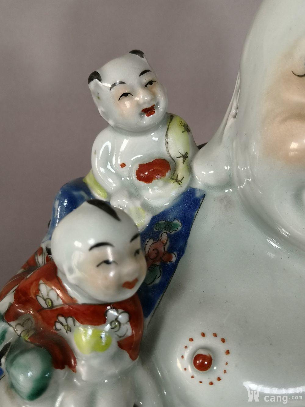 民国粉彩五子佛