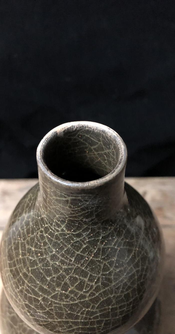 龙泉 小梅窑 葫芦瓶