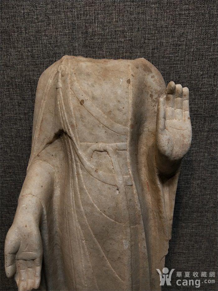 精美汉白玉佛身