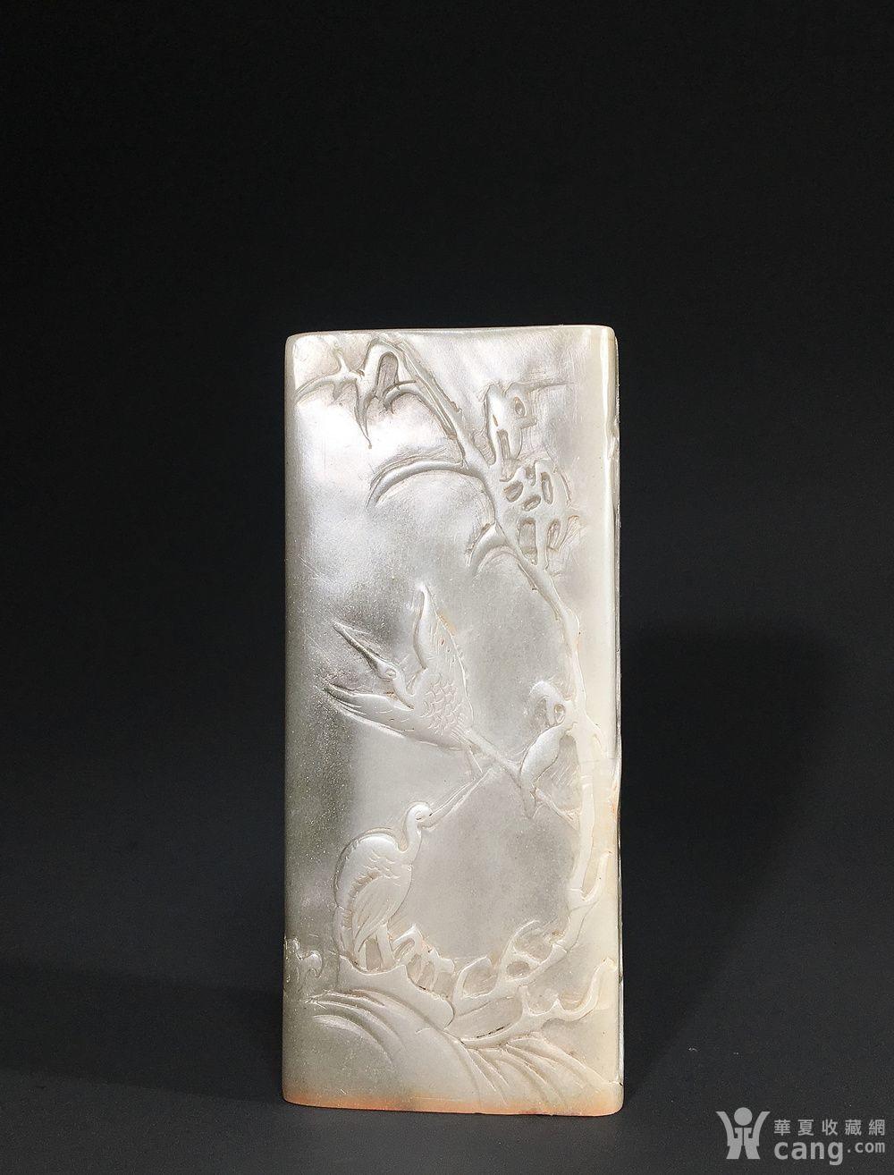 金石篆刻 作青田石花鸟薄意方章 大篆书印章闲章