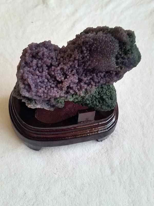 天然紫玛瑙原石